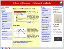 Tablet Screenshot of olleh.se